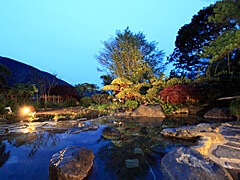 箱根で唯一!! 混浴庭園露天