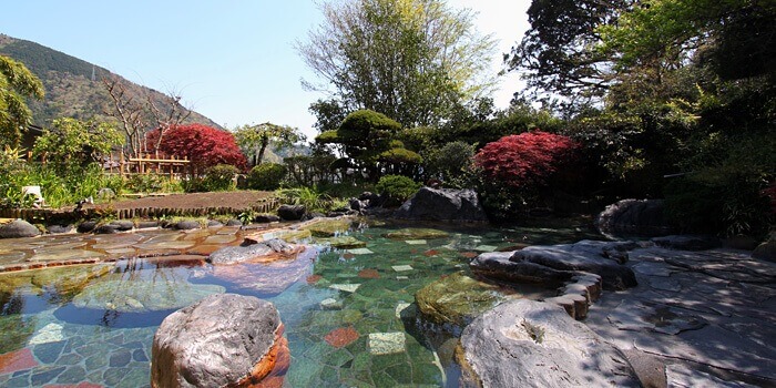 混浴庭園露天風呂