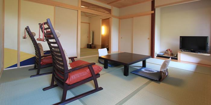 新設二間続き客室 『姫沙羅・山法師』の写真